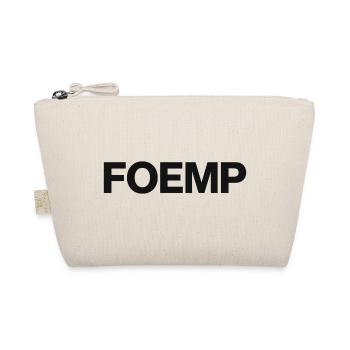 Foemp, West Flemish dialect T-shirts - Organic Pouch - nature - Front