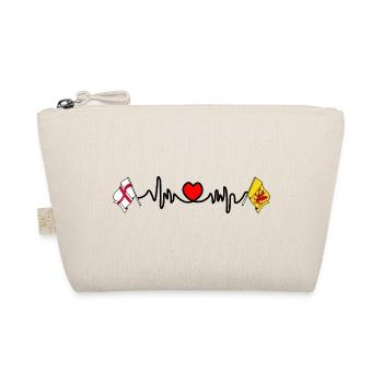 Drapeau du Somerset + battement de cœur + drapeau de l’Angleterre - Trousse biologique - nature - Devant