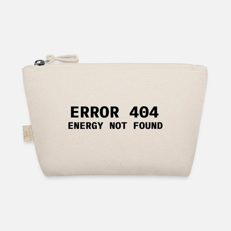 Error 404 - Energy not found Bio-Täschchen