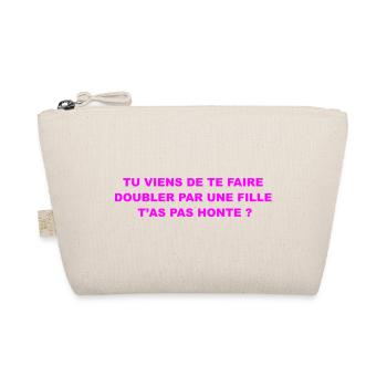 Sticker Humour Voiture - Trousse biologique - nature - Devant