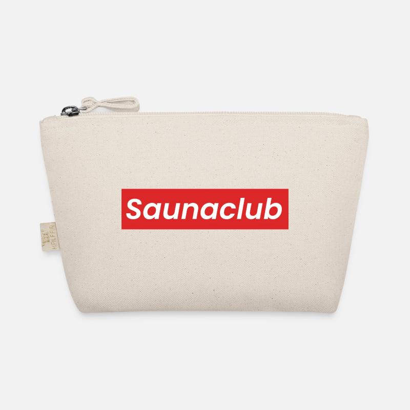 Saunaclub Grafik Bio-Täschchen