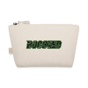 Boosted Neon Camo Lettering Car Scene Tuning - Organic Pouch - nature - Front