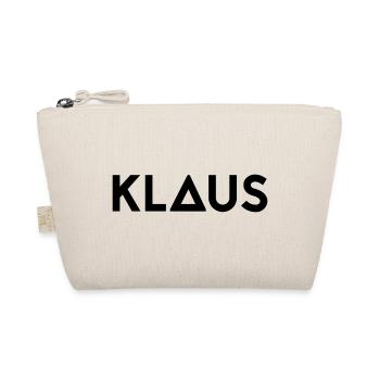 Prénom Klaus - Trousse biologique - nature - Devant