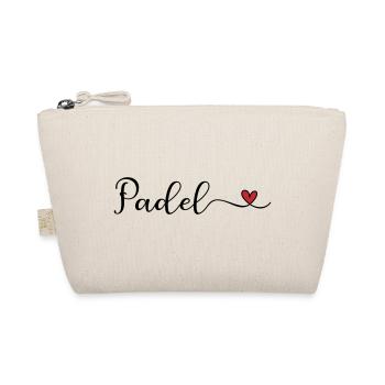 Conception du cœur de padel - Trousse biologique - nature - Devant