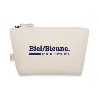 Biel Bienne Koordinaten - Bio-Täschchen - Natur - Vorne
