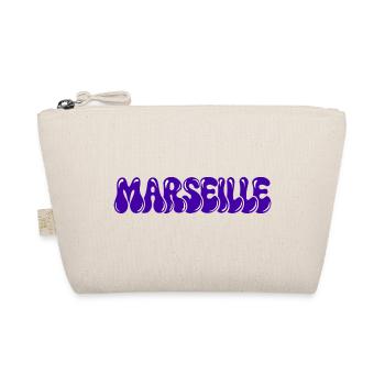 Marseille Lila Blasen - Bio-Täschchen - Natur - Vorne