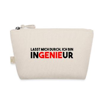 Genie Ingenieur - Bio-Täschchen - Natur - Vorne