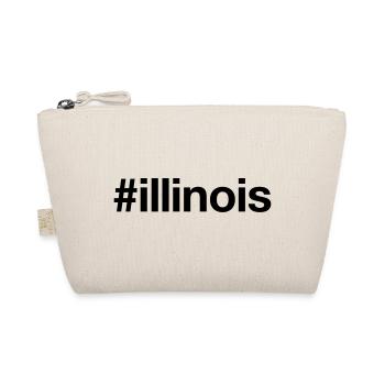 ILLINOIS Hashtag USA - Bio-Täschchen - Natur - Vorne