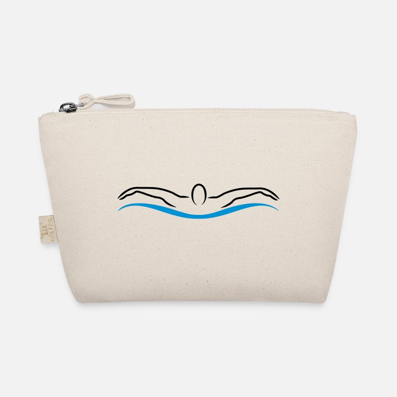 schwimmen - Bio-Täschchen - Natur