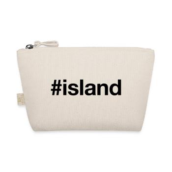 ISLAND Iceland Hashtag - Bio-Täschchen - Natur - Vorne