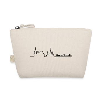 Aachen Skyline - Bio-Täschchen - Natur - Vorne