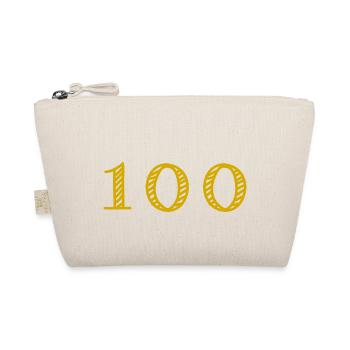 100 ANS. 100e ANNIVERSAIRE. ANNIVERSAIRE 100 ANS. - Trousse biologique - nature - Devant
