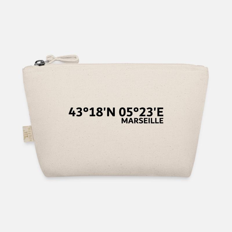 Marseille coordinates Organic Pouch