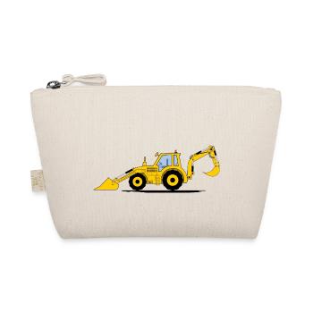 Tractor Excavator Excavator tractor - Organic Pouch - nature - Front