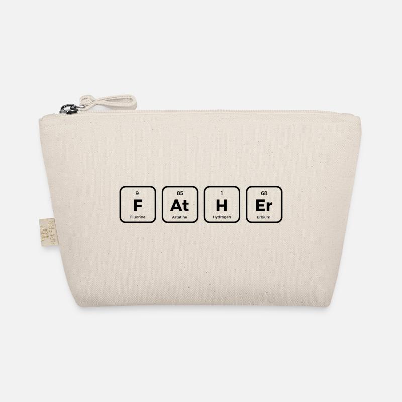 Father - Periodic table style, original idea Organic Pouch