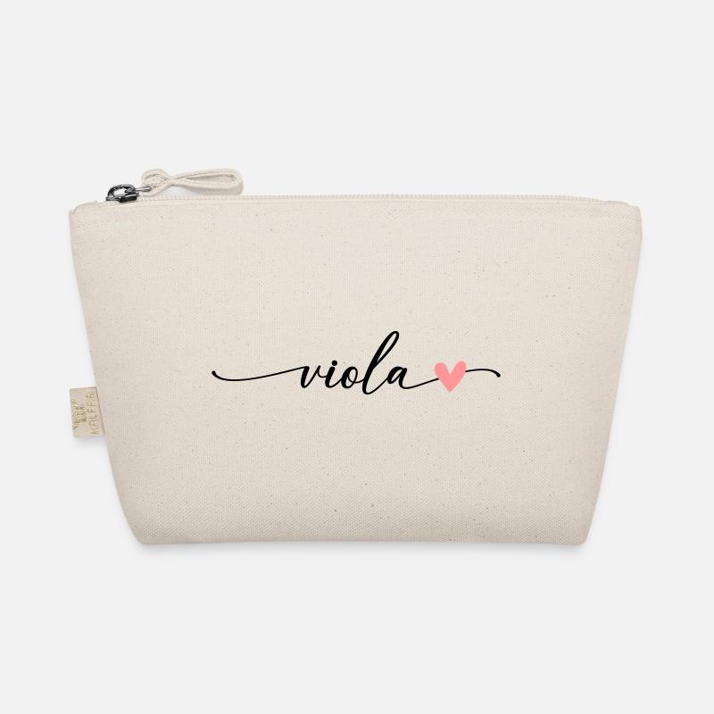 Viola Nom Prénom Calligraphie Script Trousse biologique