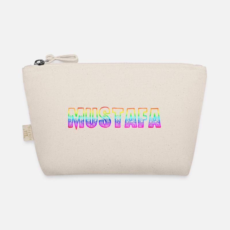 mustafa rs regenbogen - Bio-Täschchen - Natur