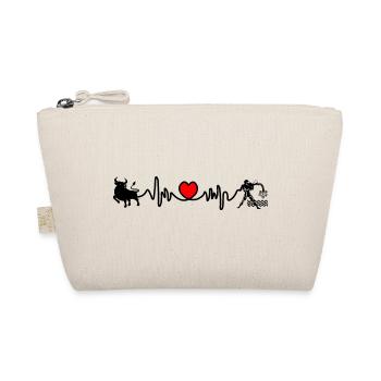 Fréquence cardiaque cardio Taureau Verseau - Trousse biologique - nature - Devant