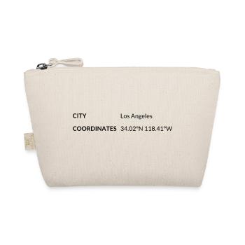 Los Angeles, California, USA coordinates - Organic Pouch - nature - Front