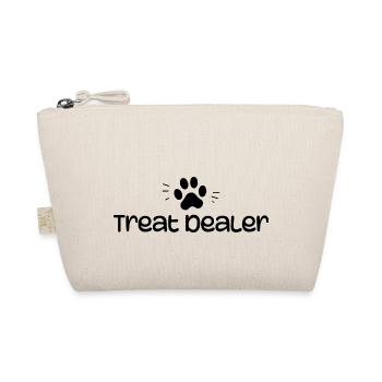 Dog Treat Dealer Funny Humor Dog Owner Dog Treats - Organic Pouch - nature - Front