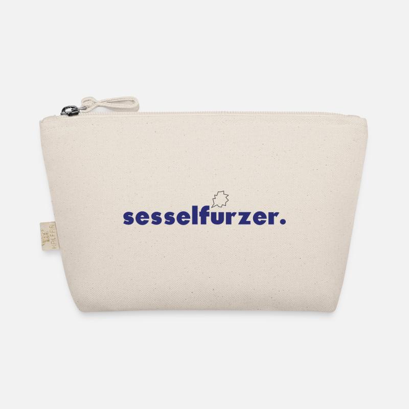 pencil pusher. - Organic Pouch - nature