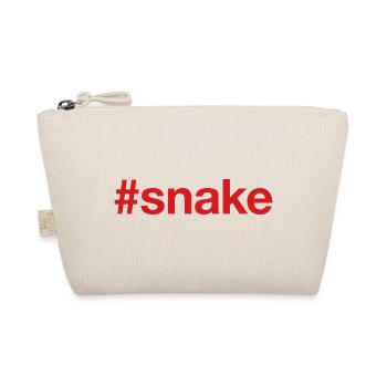 SNAKE Chinese New Year Zodiac - Bio-Täschchen - Natur - Vorne
