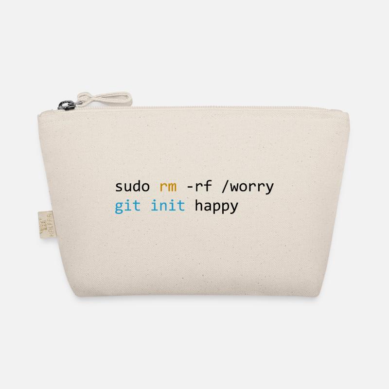 Don't worry, be happy, light Organic Pouch