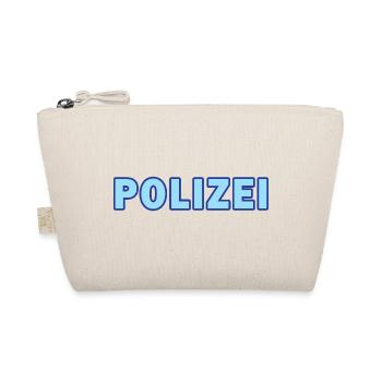 Police Block Neon Text - Organic Pouch - nature - Front