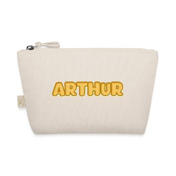 Geschenk für Arthur - Bio-Täschchen - Natur - Vorne