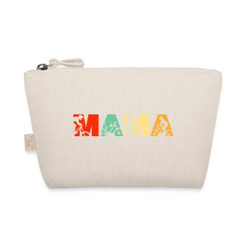 Mountain Biking Mama Off Road Cycling - Organic Pouch - nature - Front