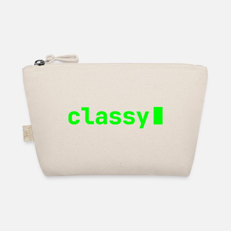 classy | Developer mood - Organic Pouch - nature