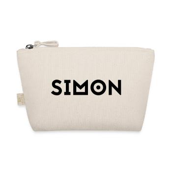 First name Simon - Organic Pouch - nature - Front