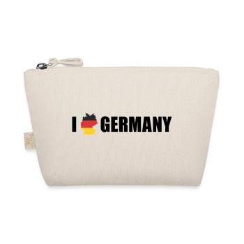 I love Germany Deutschland - Organic Pouch - nature - Front