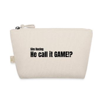 He call it GAME!? - Bio-Täschchen - Natur - Vorne