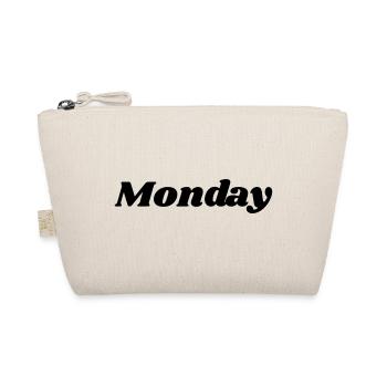 Lundi – Conception typographique minimaliste - Trousse biologique - nature - Devant