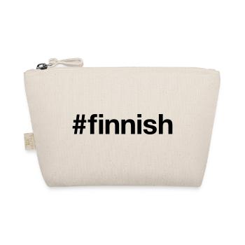 FINNISH Hashtag Finland Finnisch Finnland - Organic Pouch - nature - Front