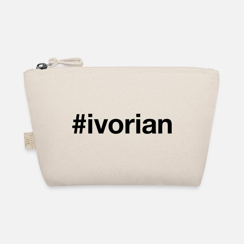 IVORIAN Hashtag Côte d'Ivoire Organic Pouch