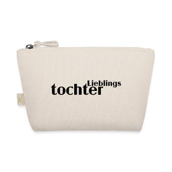 Lieblingstochter - Bio-Täschchen - Natur - Vorne