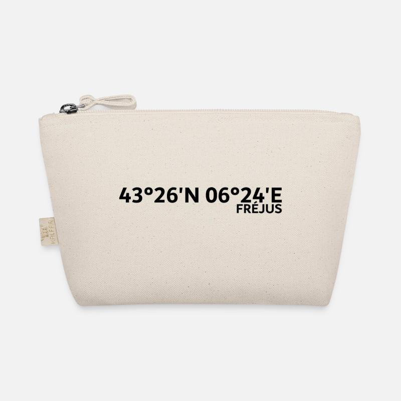Fréjus Coordinates Organic Pouch