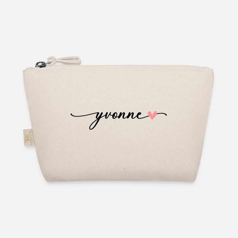 Yvonne Nom Prénom Calligraphie Script Trousse biologique