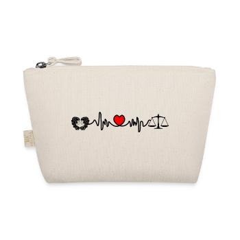 Heart Rate Cardio Twin Scale - Organic Pouch - nature - Front