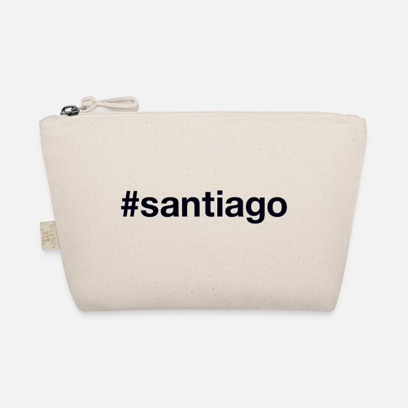 SANTIAGO Hashtag Chile - Organic Pouch - nature