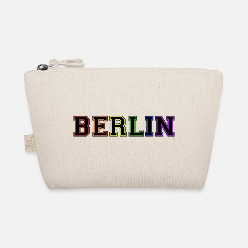 Berlin Varsity Rainbow Bio-Täschchen