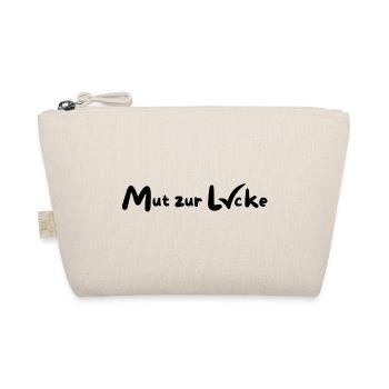 Mut_zur_Lucke - Bio-Täschchen - Natur - Vorne