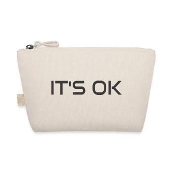 It's ok !  attitude vibe  - Organic Pouch - nature - Front