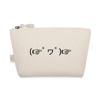 Finger Guns (゚ ☞ ヮ゚) ☞ Émoticone de bonne humeur - Trousse biologique - nature - Devant
