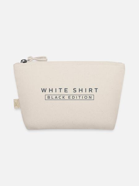 White Shirt Black Edition - Bio-Täschchen - Natur