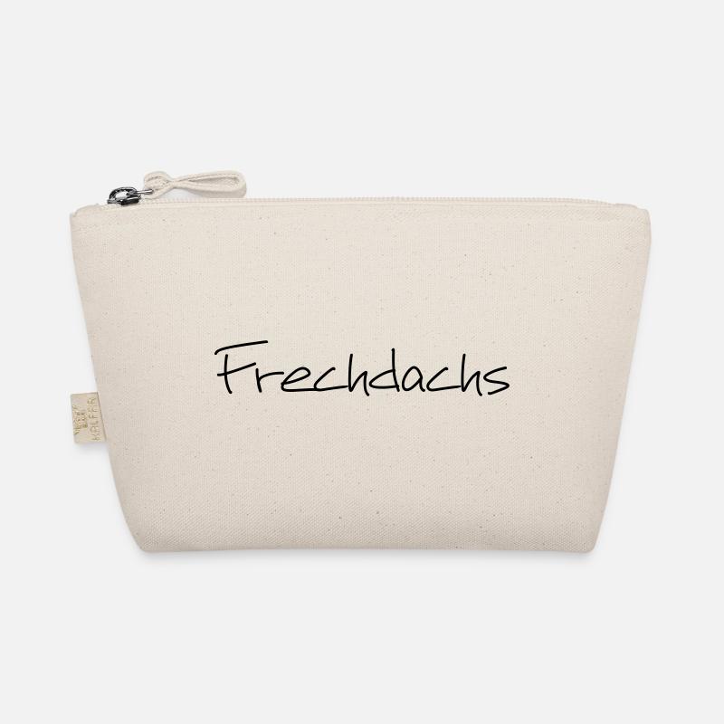 Frechdachs Kind Kleinkind frech Geschenk - Bio-Täschchen - Natur