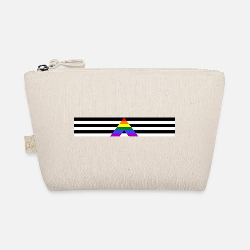 Straight Ally Flagge - Bio-Täschchen - Natur