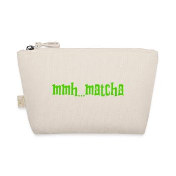 I LOVE MATCHA - Bio-Täschchen - Natur - Vorne